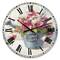 Designart Maison Des Fleurs I Farmhouse Wall Clock